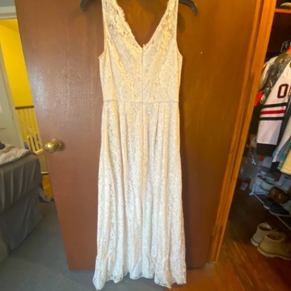 Weddington Way Ivory Lace Gown